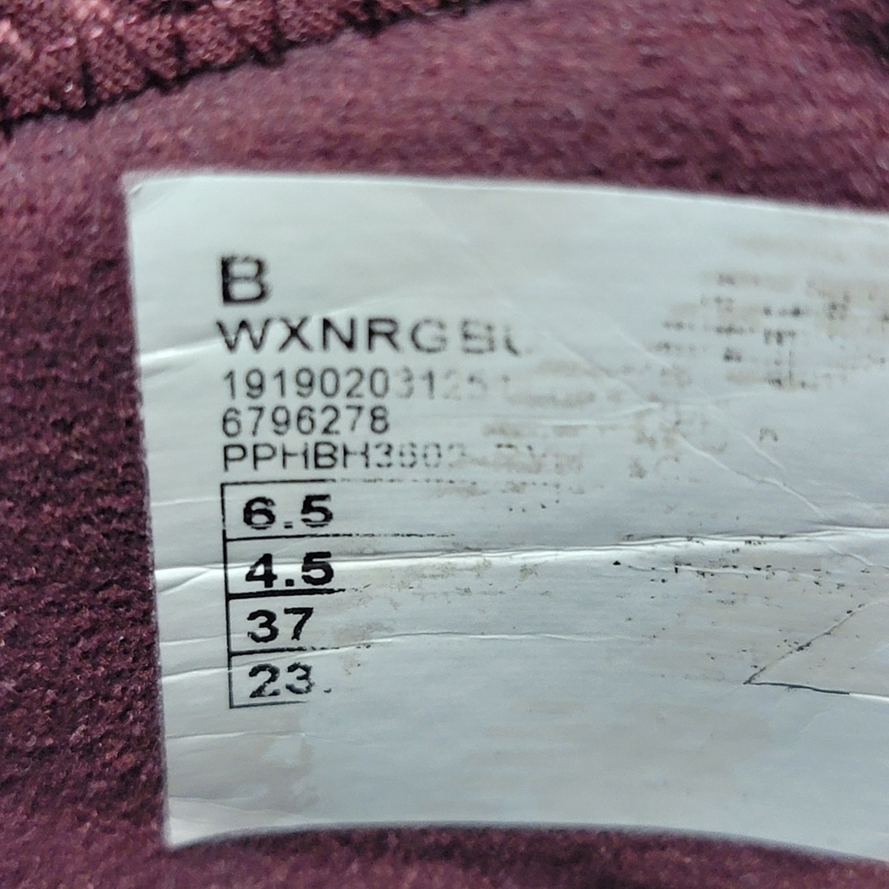 New Balance Mens Burgundy Round Toe Low Top Lace U‎ - Picture 7 of 7